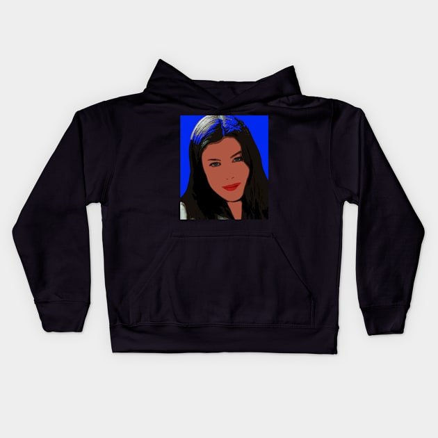 liv tyler Kids Hoodie by oryan80